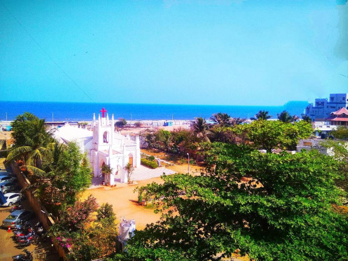 Beach Penthouse, Chennai Bed & Breakfast Bagian luar foto